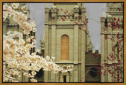 Salt Lake City Temple The Promise Gallery Wrap