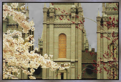 Salt Lake City Temple The Promise Gallery Wrap