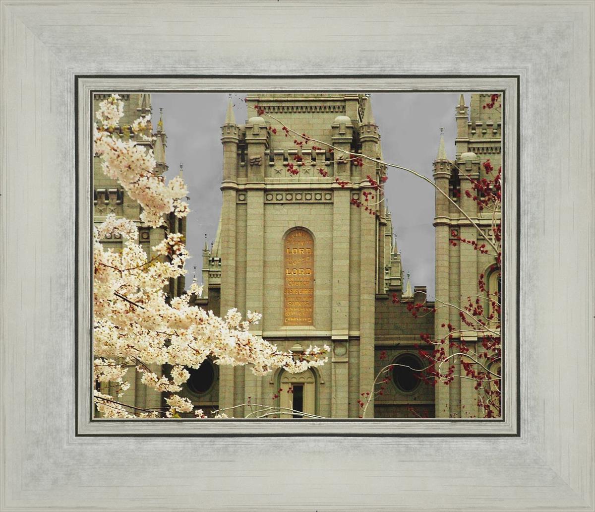 Salt Lake City Temple The Promise Sepia