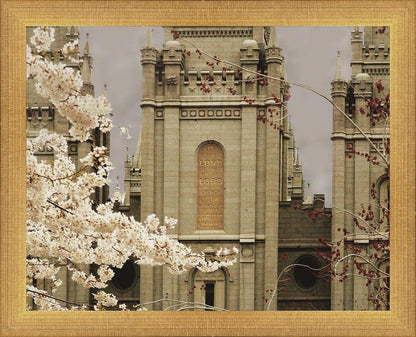 Salt Lake City Temple The Promise Sepia