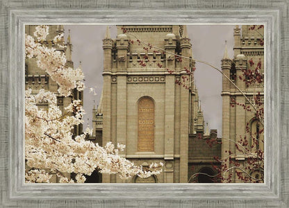 Salt Lake City Temple The Promise Sepia