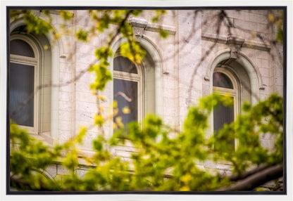 Salt Lake City Temple Windows Of Eternity Gallery Wrap