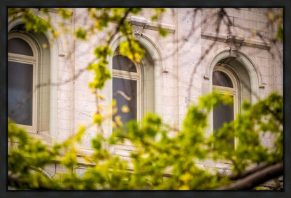 Salt Lake City Temple Windows Of Eternity Gallery Wrap