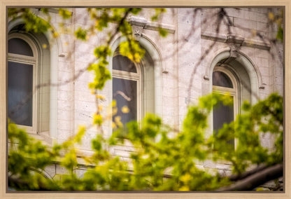 Salt Lake City Temple Windows Of Eternity Gallery Wrap