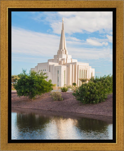 Gilbert Temple Late Afternoon Gallery Wrap