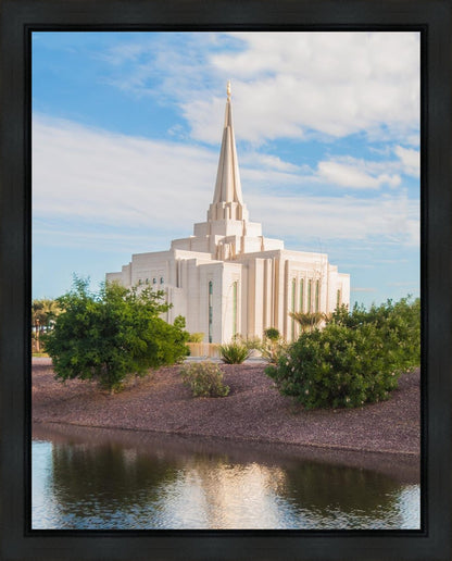 Gilbert Temple Late Afternoon Gallery Wrap