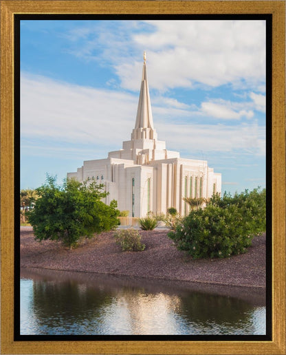 Gilbert Temple Late Afternoon Gallery Wrap