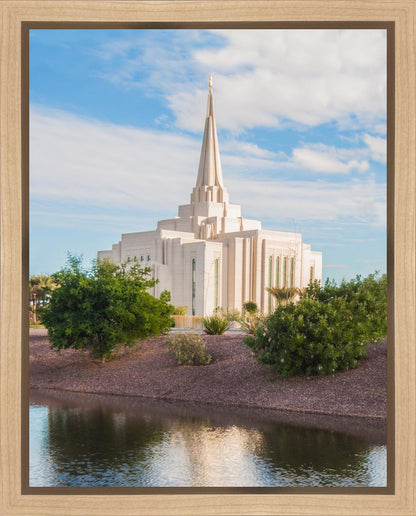 Gilbert Temple Late Afternoon Gallery Wrap