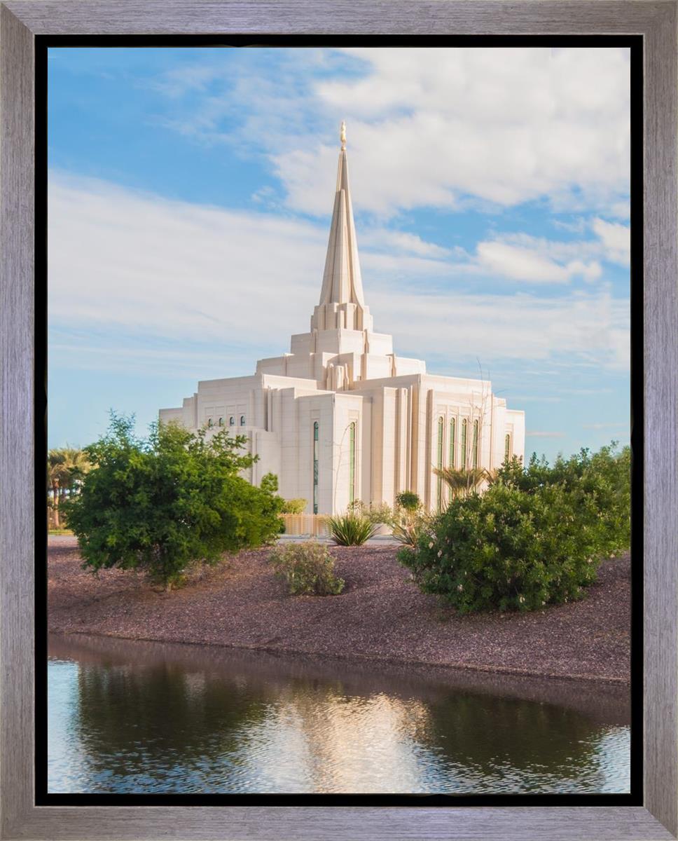 Gilbert Temple Late Afternoon Gallery Wrap