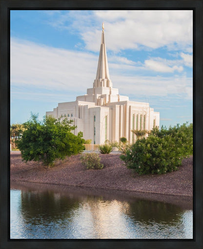 Gilbert Temple Late Afternoon Gallery Wrap