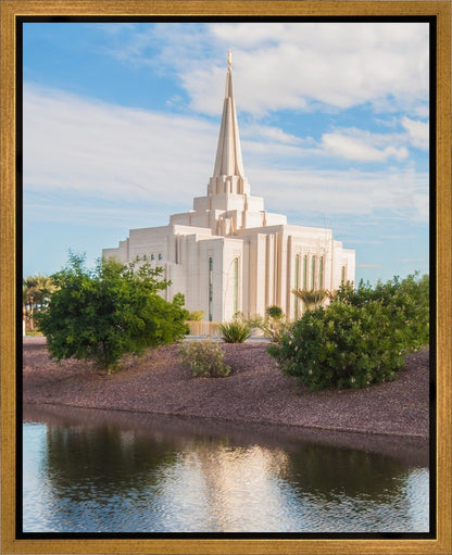Gilbert Temple Late Afternoon Gallery Wrap