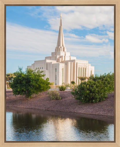 Gilbert Temple Late Afternoon Gallery Wrap