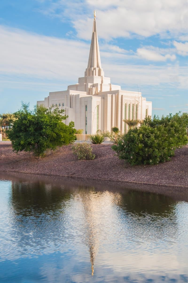 Gilbert Temple Late Afternoon Gallery Wrap