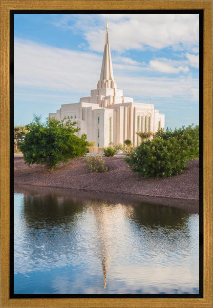 Gilbert Temple Late Afternoon Gallery Wrap
