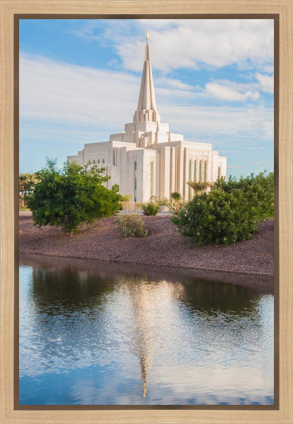 Gilbert Temple Late Afternoon Gallery Wrap