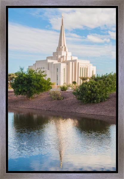 Gilbert Temple Late Afternoon Gallery Wrap
