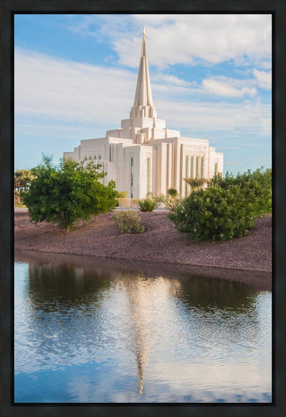 Gilbert Temple Late Afternoon Gallery Wrap