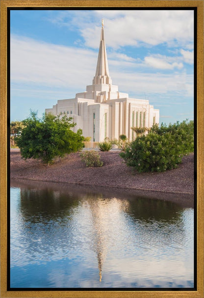 Gilbert Temple Late Afternoon Gallery Wrap