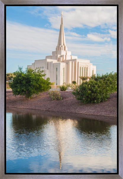 Gilbert Temple Late Afternoon Gallery Wrap