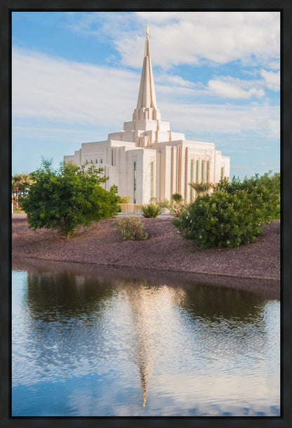Gilbert Temple Late Afternoon Gallery Wrap