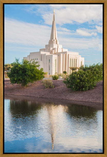 Gilbert Temple Late Afternoon Gallery Wrap