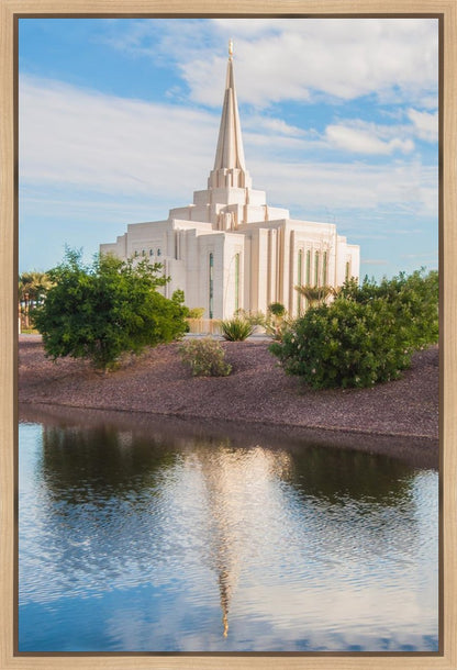 Gilbert Temple Late Afternoon Gallery Wrap