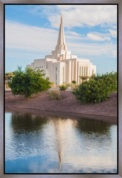 Gilbert Temple Late Afternoon Gallery Wrap