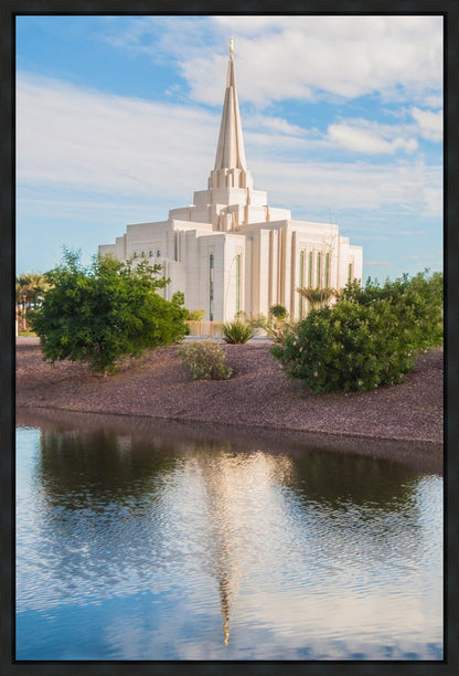 Gilbert Temple Late Afternoon Gallery Wrap