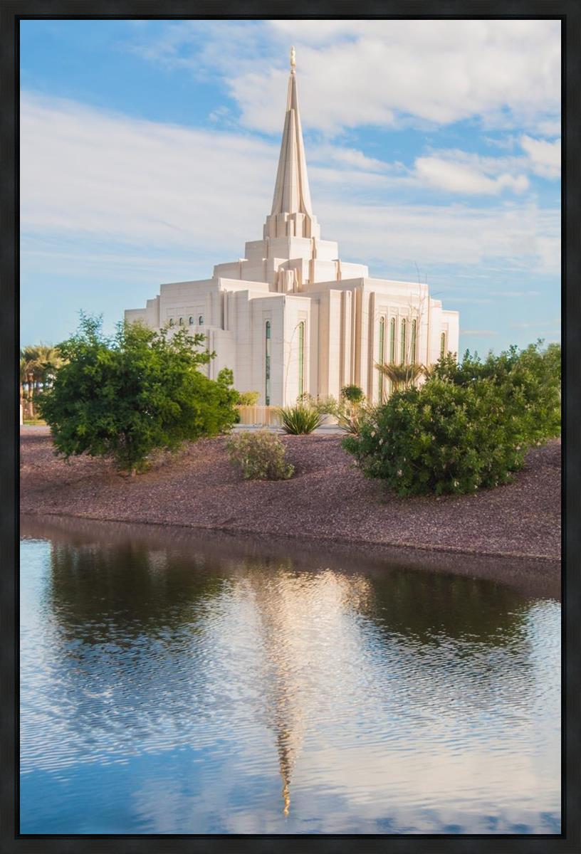 Gilbert Temple Late Afternoon Gallery Wrap