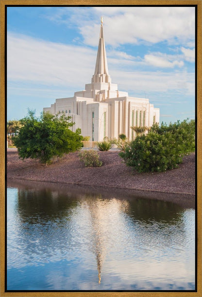 Gilbert Temple Late Afternoon Gallery Wrap