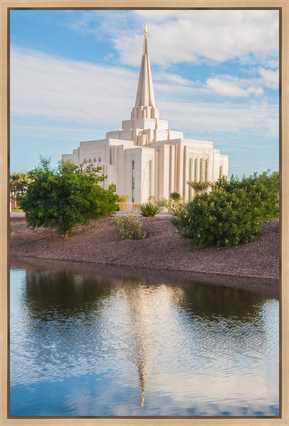 Gilbert Temple Late Afternoon Gallery Wrap
