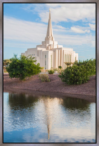 Gilbert Temple Late Afternoon Gallery Wrap