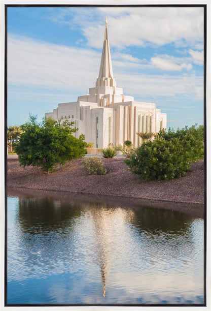 Gilbert Temple Late Afternoon Gallery Wrap
