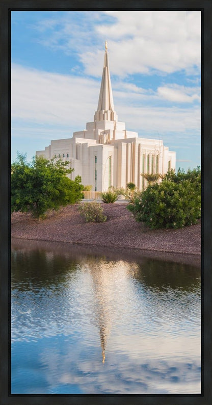 Gilbert Temple Late Afternoon Gallery Wrap