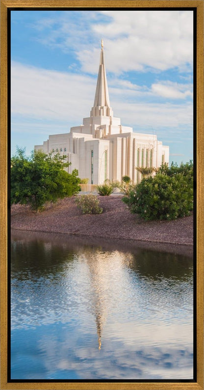 Gilbert Temple Late Afternoon Gallery Wrap