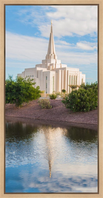 Gilbert Temple Late Afternoon Gallery Wrap