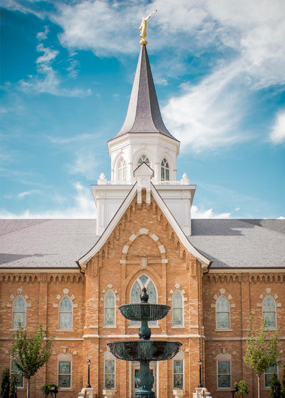 Provo City Center Temple Living and Flowing Waters