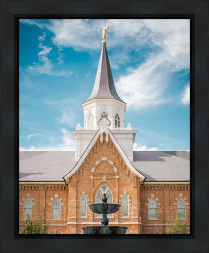 Provo City Center Temple Living and Flowing Waters Gallery Wrap