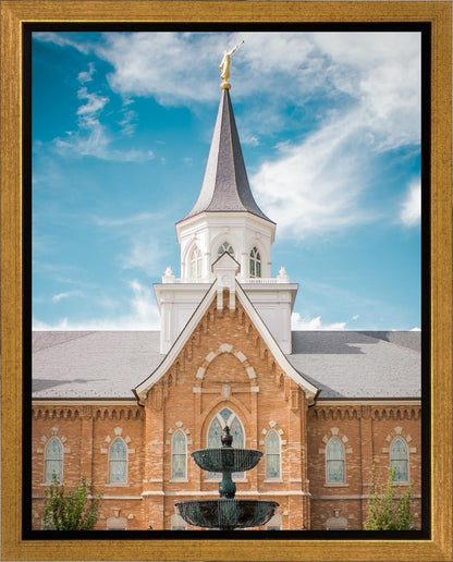 Provo City Center Temple Living and Flowing Waters Gallery Wrap