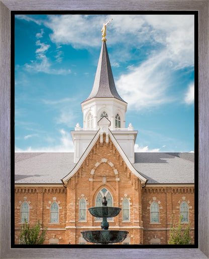 Provo City Center Temple Living and Flowing Waters Gallery Wrap