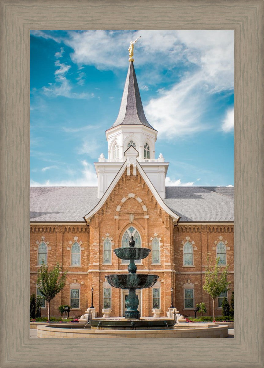 Provo City Center Temple Living and Flowing Waters