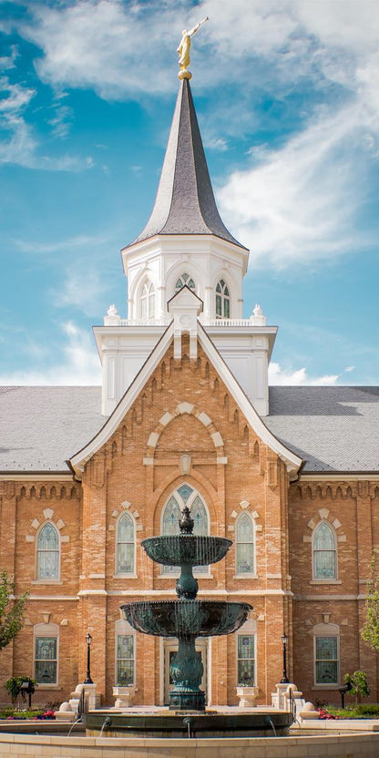 Provo City Center Temple Living and Flowing Waters