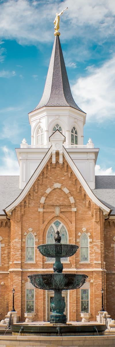 Provo City Center Temple Living and Flowing Waters Gallery Wrap