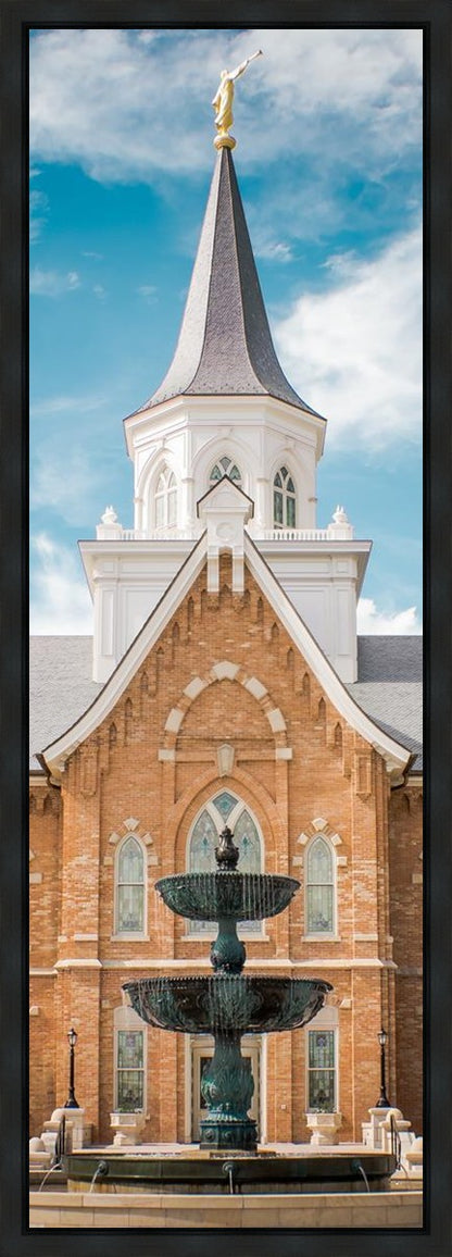 Provo City Center Temple Living and Flowing Waters Gallery Wrap