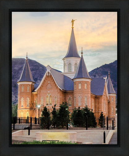 Provo City Center Temple Pastel Gallery Wrap