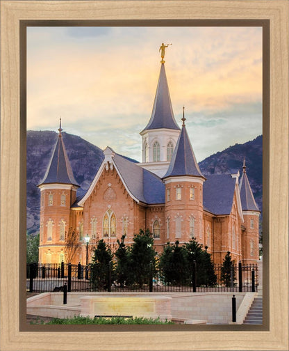 Provo City Center Temple Pastel Gallery Wrap