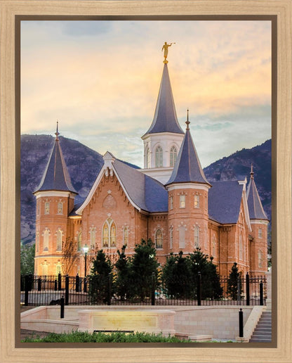 Provo City Center Temple Pastel Gallery Wrap