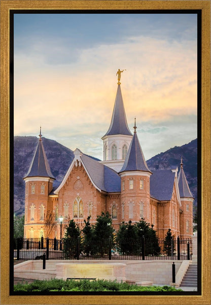 Provo City Center Temple Pastel Gallery Wrap