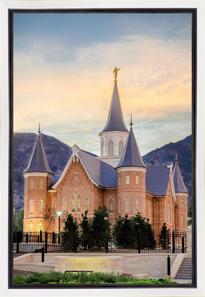 Provo City Center Temple Pastel Gallery Wrap