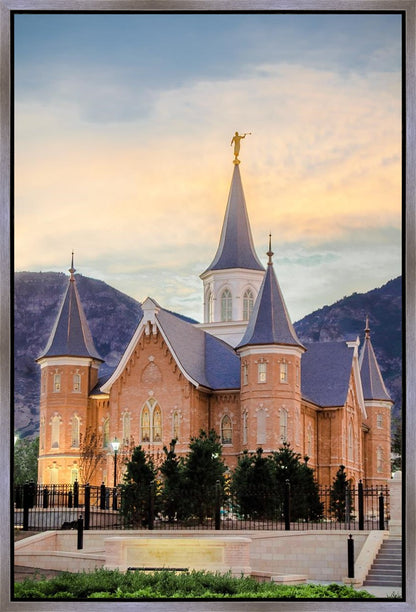 Provo City Center Temple Pastel Gallery Wrap